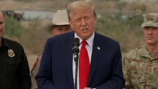 Donald Trump calls migrants ‘illegal aliens’ during Texas visit