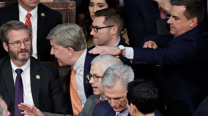 GOP representative held back from confronting Matt Gaetz during chaos on House floor