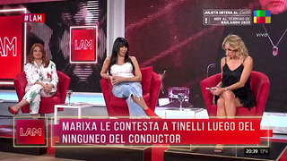 Marixa Balli, sin filtro contra Marcelo Tinelli