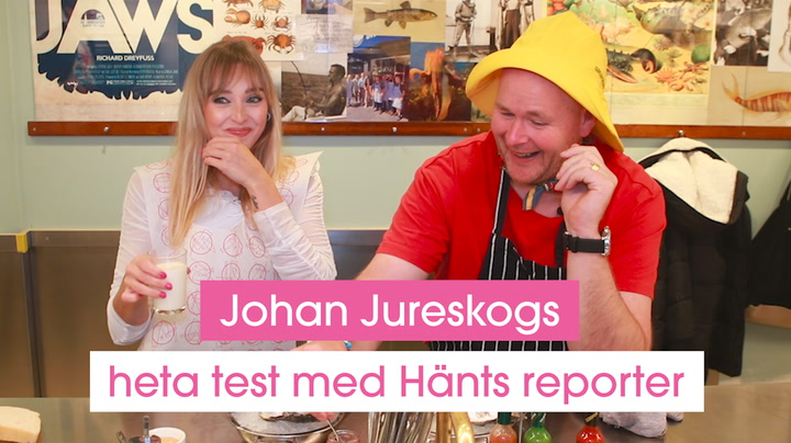 Johan Jureskogs heta test med Hänt reporter: ”Äckligt”