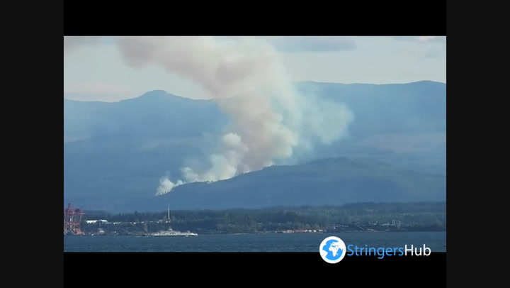 Canada: State Of Emergency Declared As Wildfire Near Ladysmith Grows To 70 Hectares