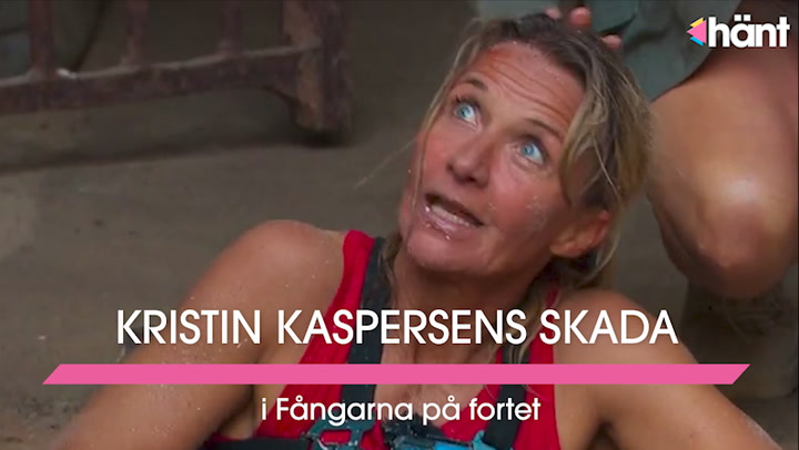 Kristin Kaspersens skada i Fångarna på fortet: ”Blod överallt”