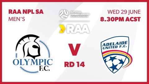 Adelaide Olympic - NPL SA v Adelaide United FC - NPL SA