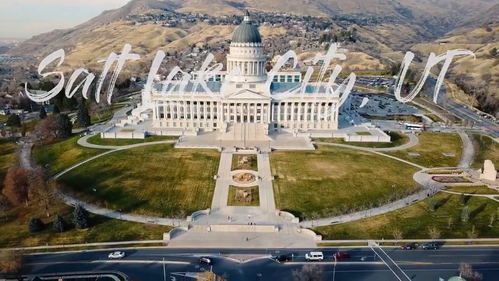 Salt Lake City, vista desde un drone - Crédito: Greg Nelson