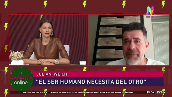 Julián Weich contó cómo se comunica con sus padres muertos - Fuente: NET TV