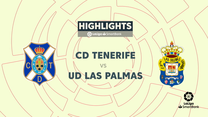LaLiga SmartBank (J32): Resumen y goles del Tenerife 4-1 Las Palmas