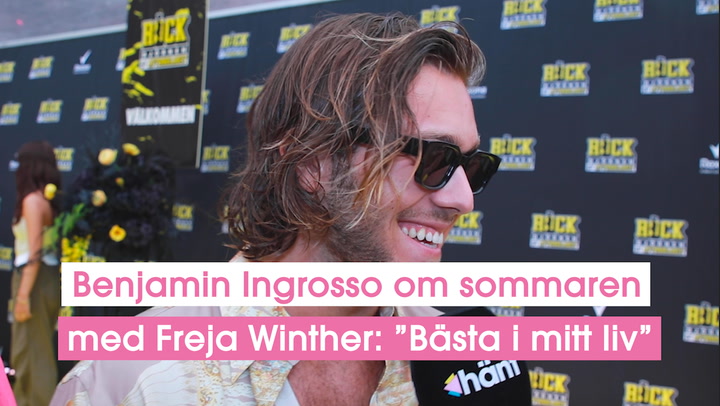 Benjamin Ingrosso om sommaren med Freja Winther: ”Bästa i mitt liv”