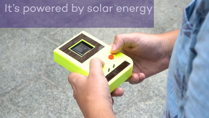 Crean un Game Boy que funciona a energía solar - Fuente: YouTube