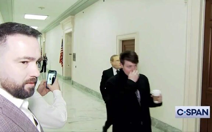 US congressman wears Putin mask to Biden impeachment hearing