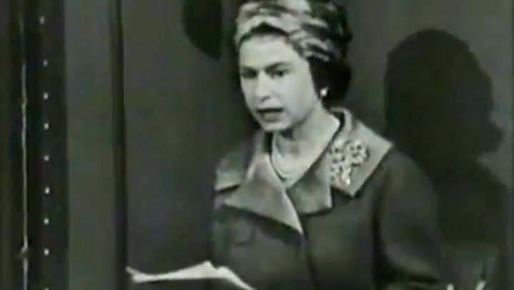Moment Queen Elizabeth delivered speech in French during Quebec 1964 visit