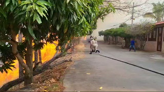 Incendio en La Tigra: Llamas amenazas residencias de la zona