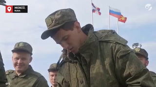 Comienza la preparación militar de los movilizados rusos