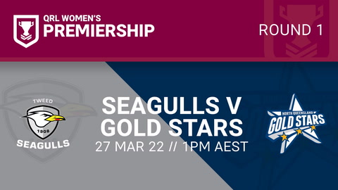 27 March - BMD Premiership Round 1 - Tweed Seagulls v NQ Gold Stars