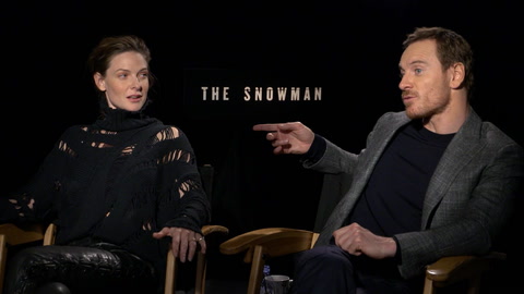 Michael Fassbender & Rebecca Ferguson On What Drew Them To 'The Snowman'