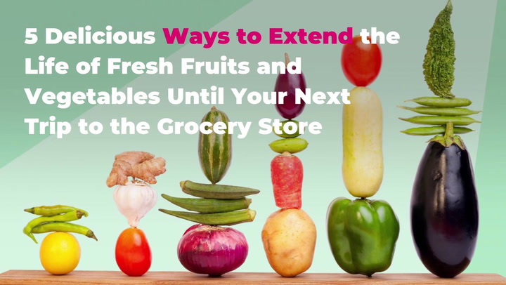 5 Ways to Use Up Fresh Fruits and Vegetables to Decrease Food Waste