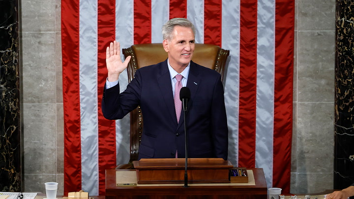 Kevin McCarthy finally elected House Speaker after 15 rounds of voting as GOP rebels relent
