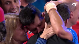 El emotivo festejo de Novak Djokovic tras "la victoria más grande" de su carrera
