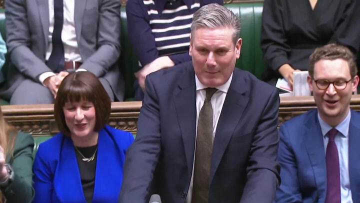 Keir Starmer calls Rishi Sunak and Jeremy Hunt the 'Chuckle Brothers of decline'