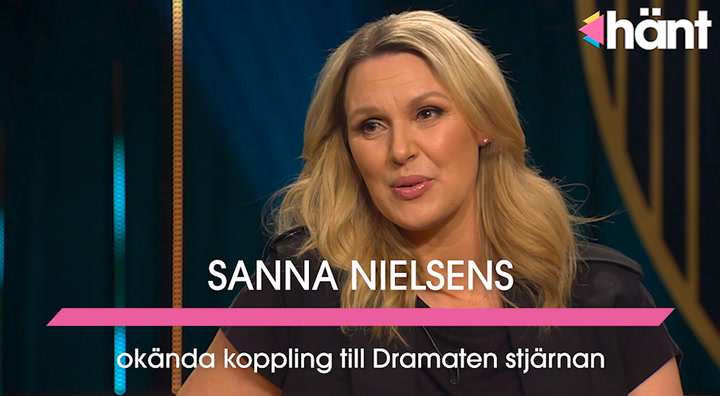 Sanna Nielsens hemliga möte med Dramaten stjärnan