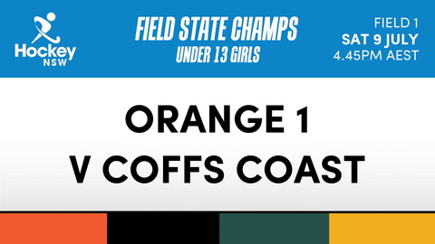 Orange 1 v Coffs Coast Hockey