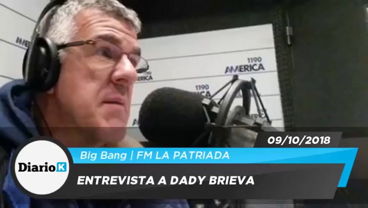 Entrevista a Dady Brieva - Fuente: FM Patriada