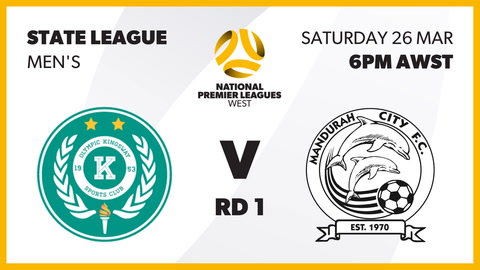 26 March - State League - Olympic Kingsway v Mandurah City