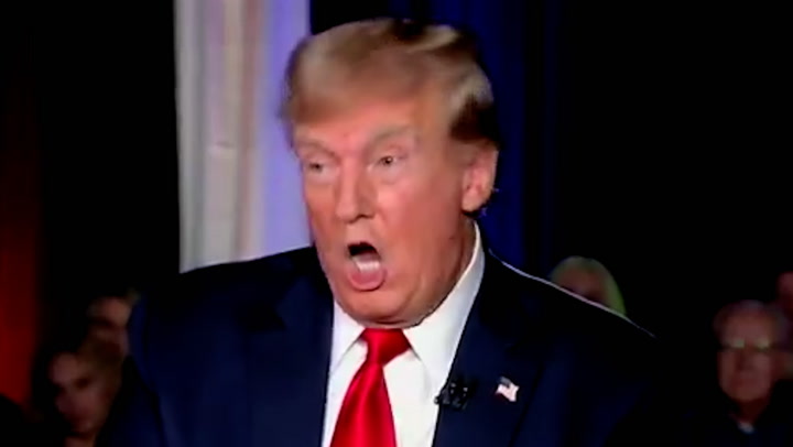Trump bizarrely suggests ‘vicious’ people in government will bring Biden down