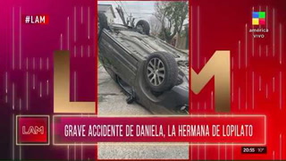 Daniela Lopilato, hermana de Luisana, sufrió un grave accidente