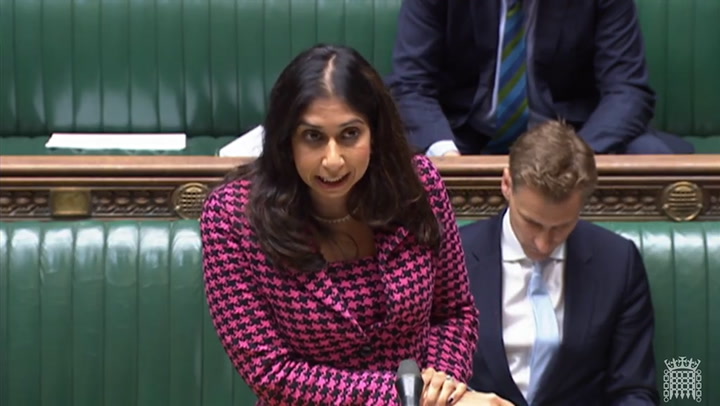 Suella Braverman says Home Office has ended 'all association with Stonewall' charity