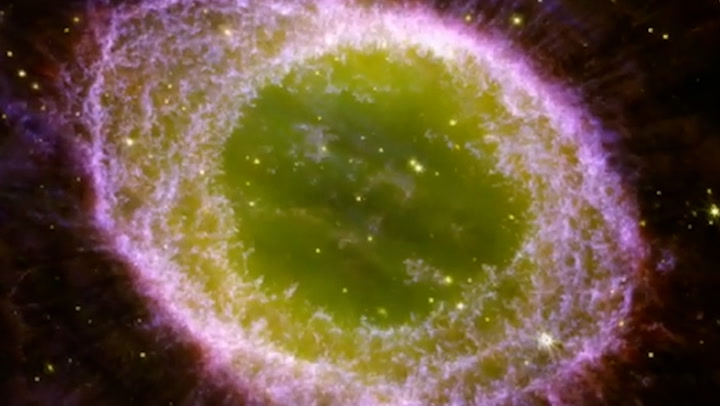 Intricate details of Ring Nebula revealed in new images from James Webb Space Telescope