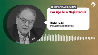 Carlos Heller: "La oposición sale a vetar cualquier política redistributiva"