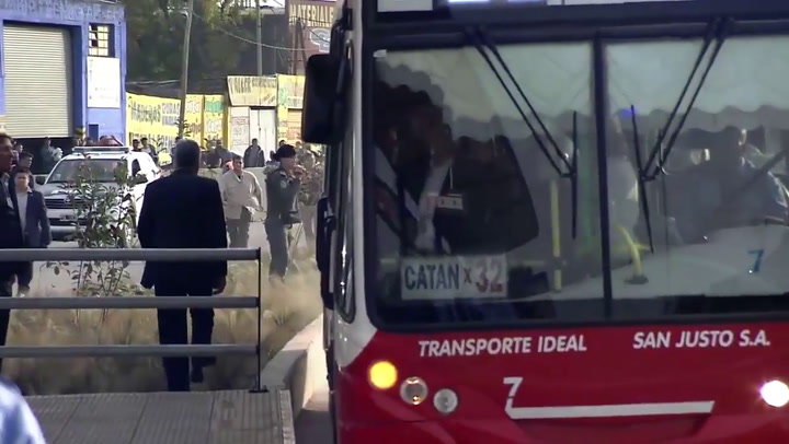 El presidente Mauricio Macri inauguró el Metrobus La Matanza