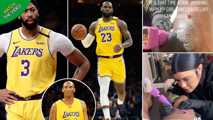 LeBron James makes permanent tribute to Kobe Bryant with tattoo of NBA  legend - Mirror Online