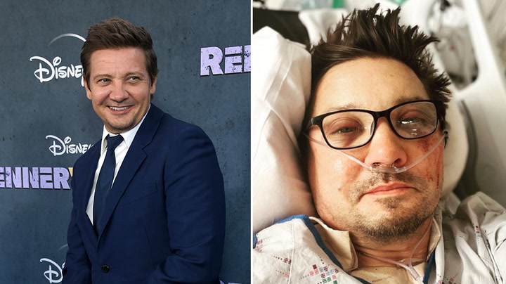 Jeremy Renner teases new music inspired by near-death snowplough accident