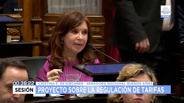 Cristina, a Michetti: “¿Tienen cara para hablar de mentiras en la Argentina?” - Fuente: YouTube
