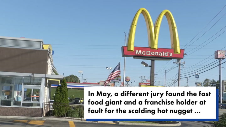 Florida jury awards 8-year-old girl $800K after she was burned by McDonald's nugget