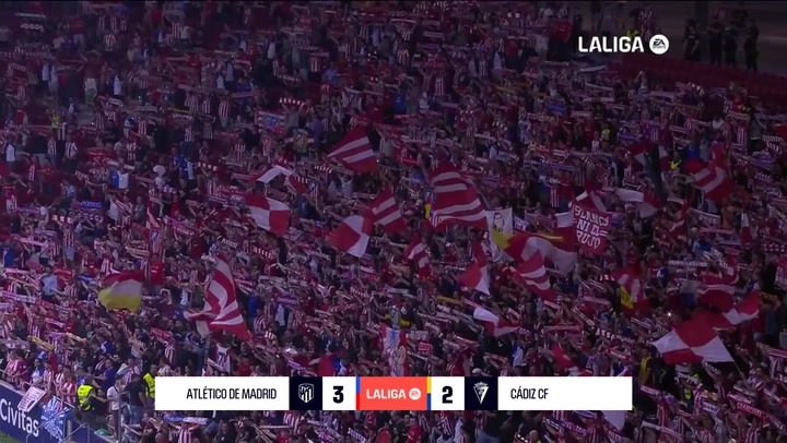 Atlético de Madrid 3-2 Cádiz: resumen y goles | LaLiga EA Sports (J8)