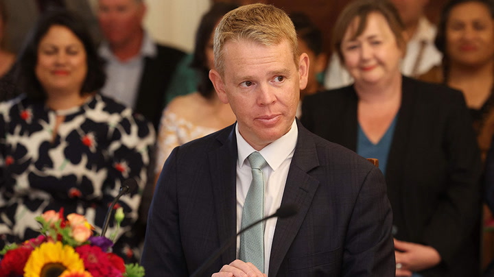 Chris Hipkins sworn in as New Zealand's Prime Minister after Jacinda Ardern steps down