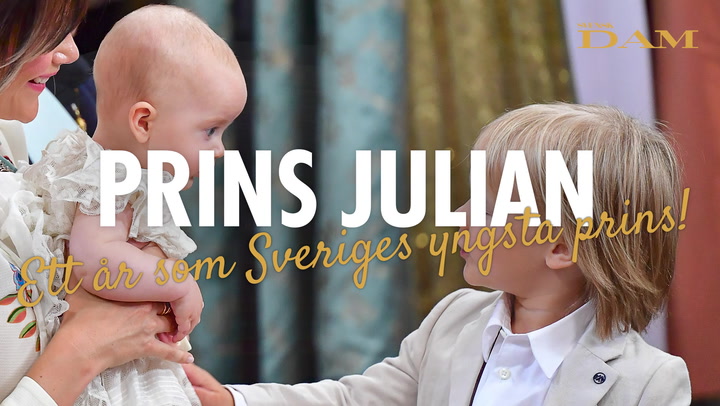Prins Julian – här är ditt första år i bilder!