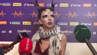 Eurovision’s Bambie Thug speaks out on  pro-Palestine protests