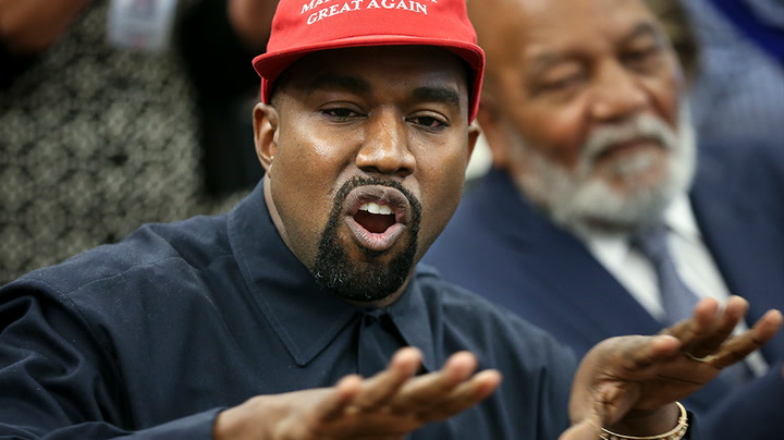 Rapper Kanye West shares bizarre conspiracy theory suggesting celebrities are 'controlled'