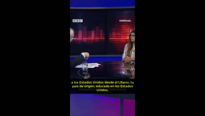 Mia Khalifa habla sobre los abusos de la industria pornográfica - Fuente: BBC HARDTalk