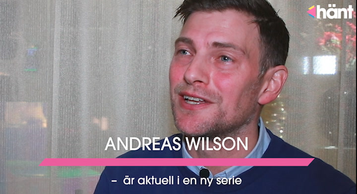 Andreas Wilson är aktuell i en ny serie