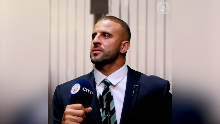 Kyle Walker channels Leonardo DiCaprio in Man City contract extension video