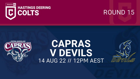 Central Queensland Capras U20 - HDC v Norths Devils U20 - HDC