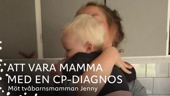 Att vara mamma med en CP-diagnos: Möt tvåbarnsmamman Jenny