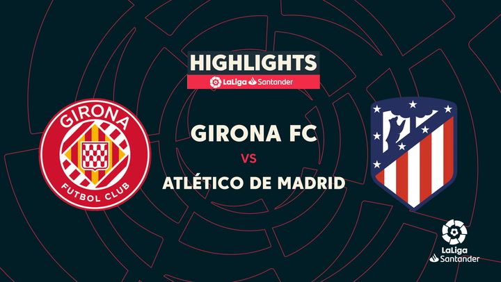 LaLiga (J25): Resumen y goles del Girona0-1 Atlético de Madrid