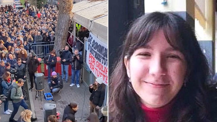 Italian students lead ‘one minute of noise’ for 22-year-old woman killed by ex-boyfriend