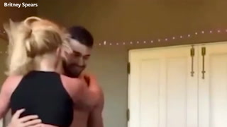 Britney Spears kisses ex Sam Asghari in throwback Instagram video post
