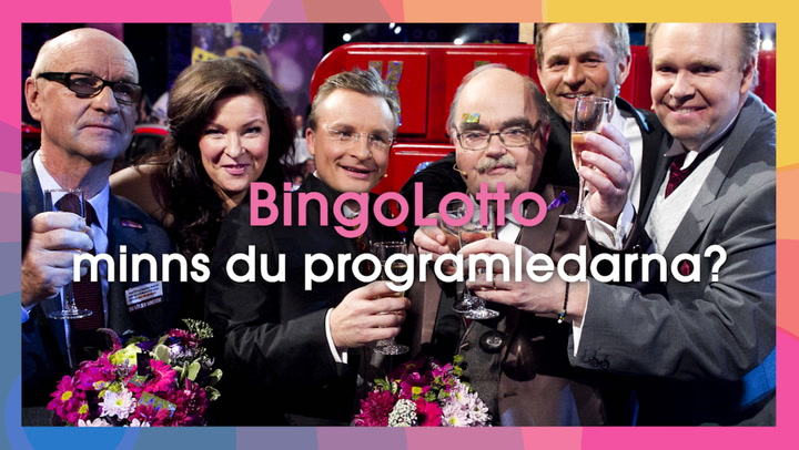 BingoLotto – minns du programledarna?